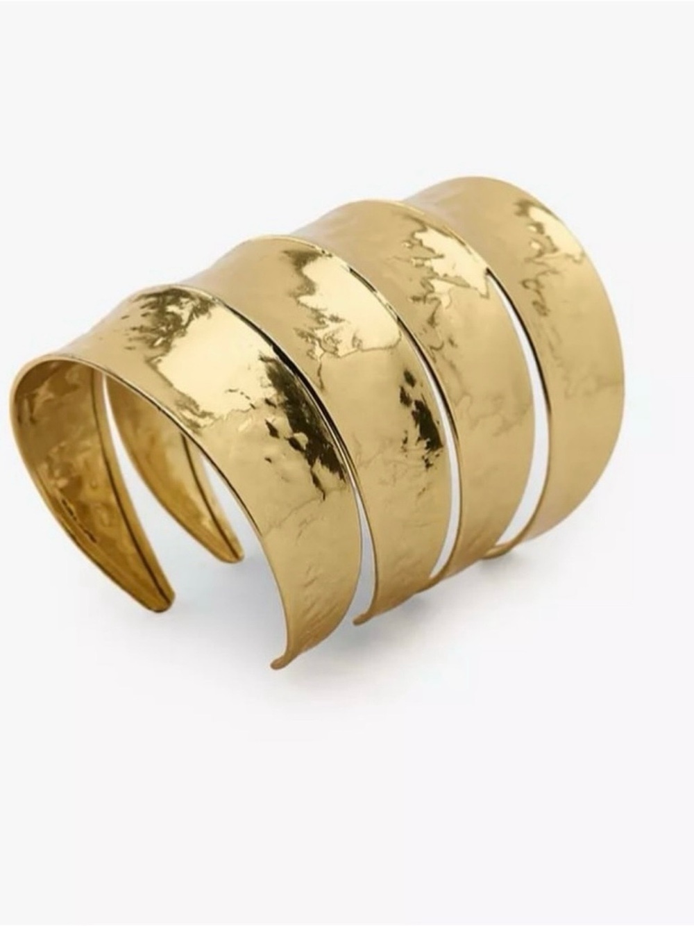 Zara Cuff Bracelet in Gold Tone